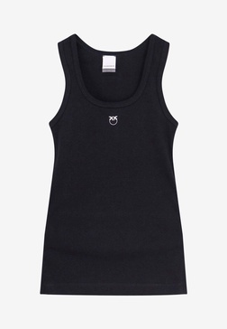 Love Birds Ribbed Tank Top