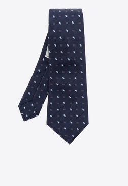 Patterned Silk Tie