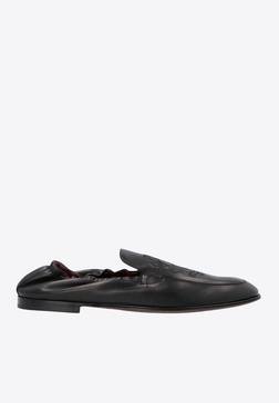 Ariosto Logo Embroidered Loafers