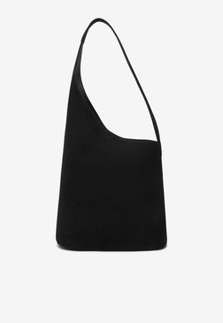 Large Lune Suede Tote Bag