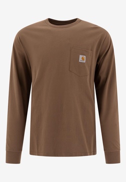 Logo Patch Long-Sleeved T-shirt