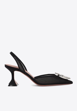 Begum 70 Mesh Slingback Pumps