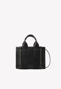 Mini Woody Top Handle Bag