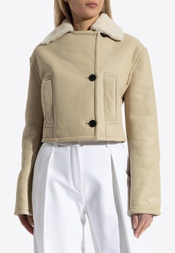 The Marino Double-Breasted Shearling Jacket