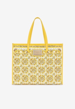 Large Majolica Print Tote Bag