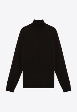Merino Wool Turtleneck Sweater
