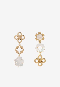 Kira Clover Drop Earrings