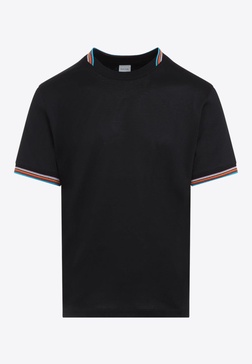 Signature Stripe Trim T-shirt