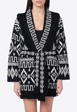 Jungle Beat Wrap-Around Cardigan