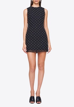 Zia Crystal Embellished Mini Dress