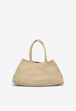Santa Croce Woven Leather Tote Bag