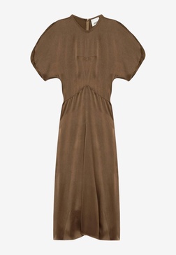 Keany Satin Midi Dress