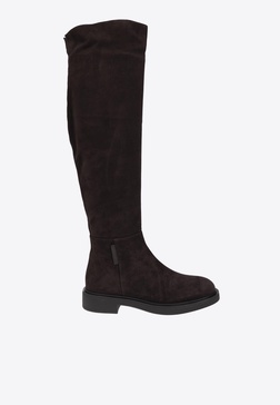 Lexington Suede Knee-High Boots