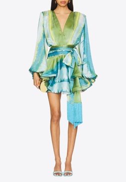 Bedouin Coastal Flared Mini Dress
