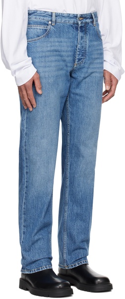 Indigo Straight Jeans