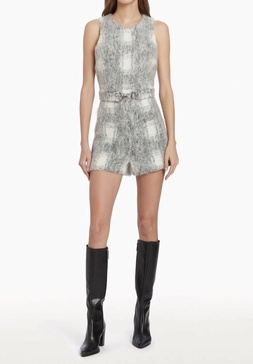 hazel romper in manderlay wool