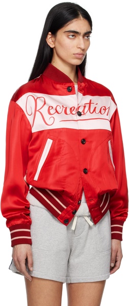 Red & Pink Postcard Rally Jacket