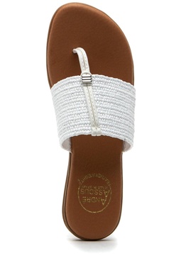Nice Sandal White Raffia