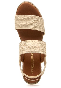 Allison Sandal Natural Raffia