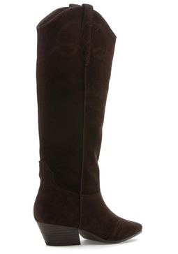 Dollie Boot Brown Suede