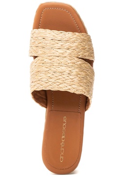 Selena Sandal Natural Raffia