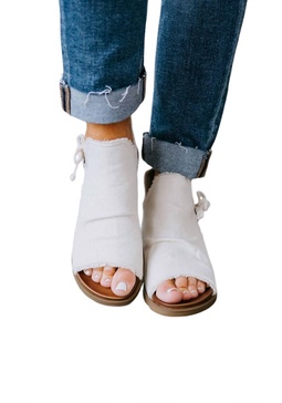 women's rosalyn open toe sandals in cream