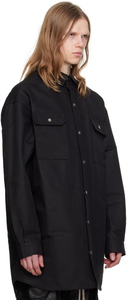 Black Oversized Shirt