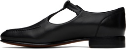 Black School Monkstraps