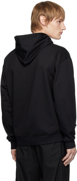 Black Flame Logo Hoodie