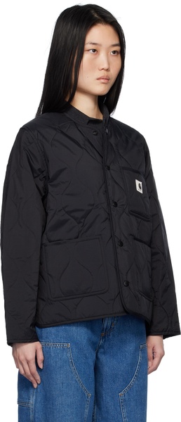 Black Skyler Liner Puffer Jacket