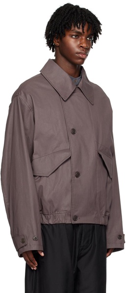 Purple Boxy Jacket