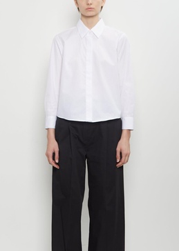 Cotton Clavini Bis Shirt — White