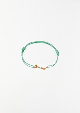 Nadadora Completo Rayado Bracelet — Mint Green