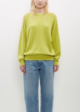 Joy Slouch Cashmere Crewneck — Lemonade