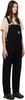 Black Bib Straight Overalls