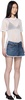 White & Blue Nº77 T-Shorts Minidress