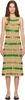 Gold Calypso Midi Dress