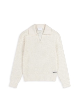 Scale Polo Sweater