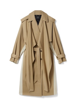 Split Trench Coat