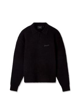 Scribble Polo Sweater