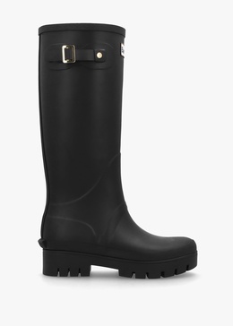 Snowdon Black Tall Wellington Boots
