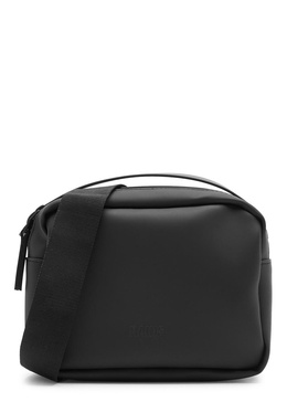 Box rubberised top handle bag