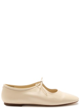 Della leather flats 