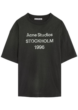 Logo cotton-blend T-shirt