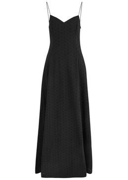 Aria eyelet-embroidered cotton maxi dress 