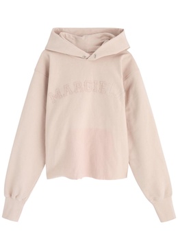 Logo hooded cotton sweatshirt