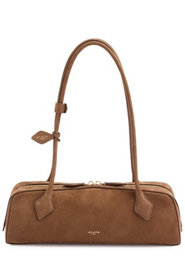 Le Teckel medium nubuck shoulder bag