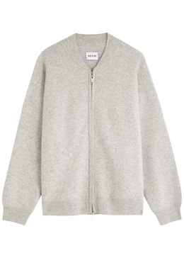 Cashmere-blend cardigan