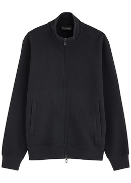 Waffle-knit jersey jacket 