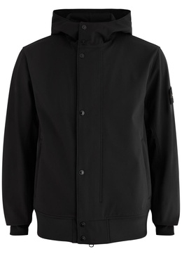 Shell-R hooded shell bomber jacket 